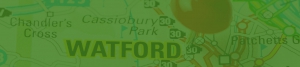 Map of Watford